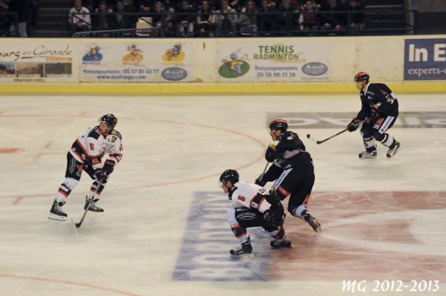 Photo hockey match Bordeaux - Mulhouse le 10/11/2013