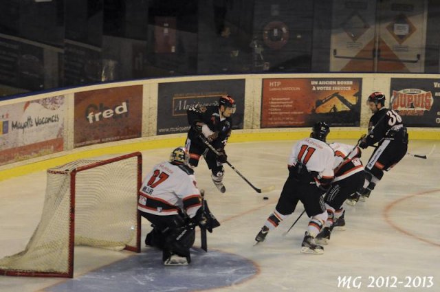 Photo hockey match Bordeaux - Mulhouse le 10/11/2013