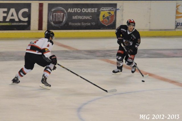 Photo hockey match Bordeaux - Mulhouse le 10/11/2013