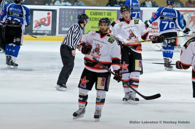 Photo hockey match Nantes - Mulhouse le 09/11/2013