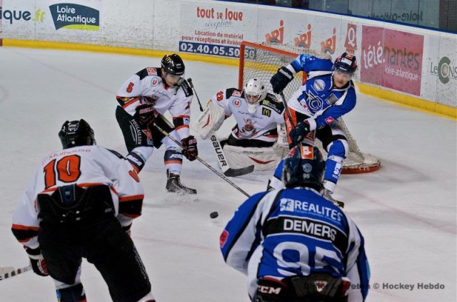 Photo hockey match Nantes - Mulhouse le 09/11/2013