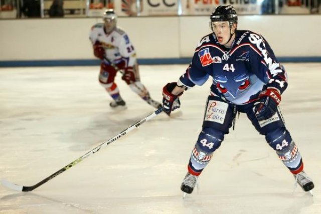 Photo hockey match Angers  - Epinal  le 29/11/2008