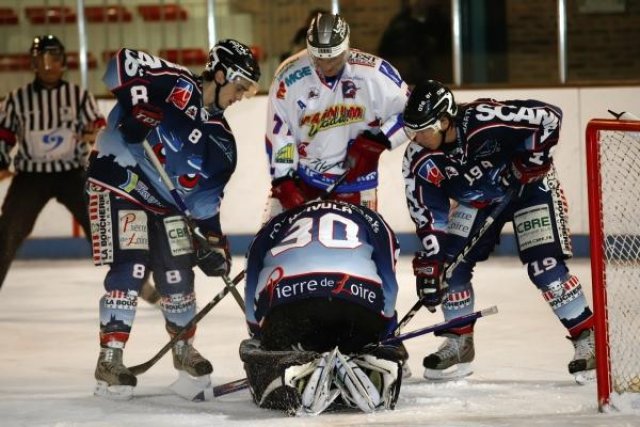 Photo hockey match Angers  - Epinal  le 29/11/2008