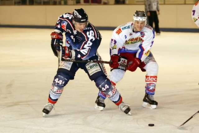 Photo hockey match Angers  - Epinal  le 29/11/2008