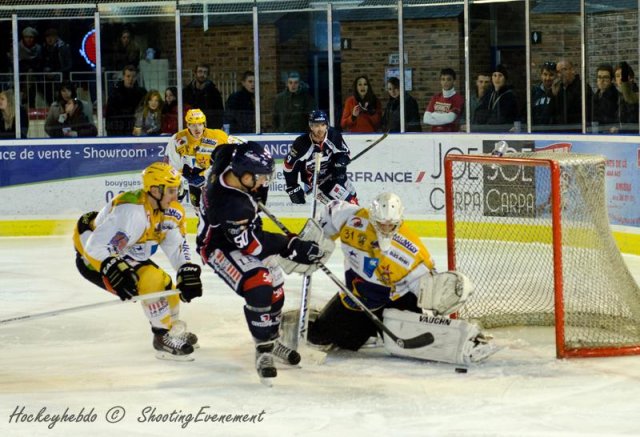 Photo hockey match Angers  - Strasbourg  le 13/11/2013