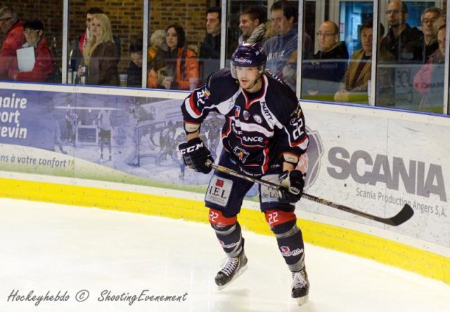Photo hockey match Angers  - Strasbourg  le 13/11/2013