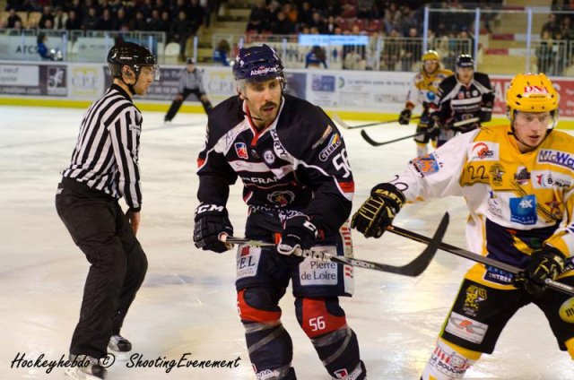 Photo hockey match Angers  - Strasbourg  le 13/11/2013
