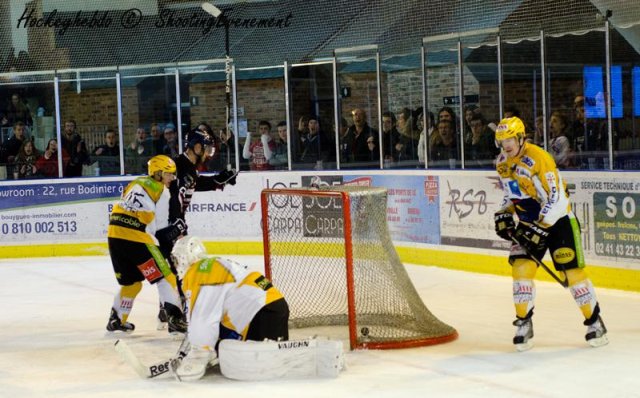 Photo hockey match Angers  - Strasbourg  le 13/11/2013