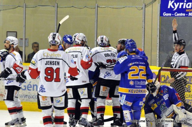 Photo hockey match Dijon  - Briançon  le 13/11/2013