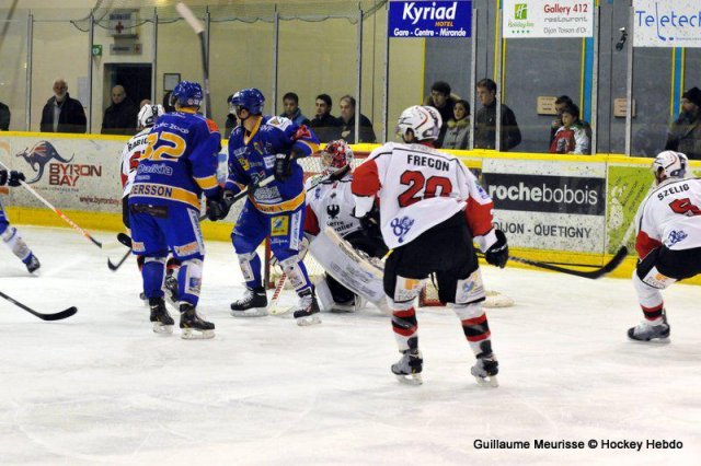 Photo hockey match Dijon  - Briançon  le 13/11/2013