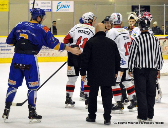 Photo hockey match Dijon  - Briançon  le 13/11/2013