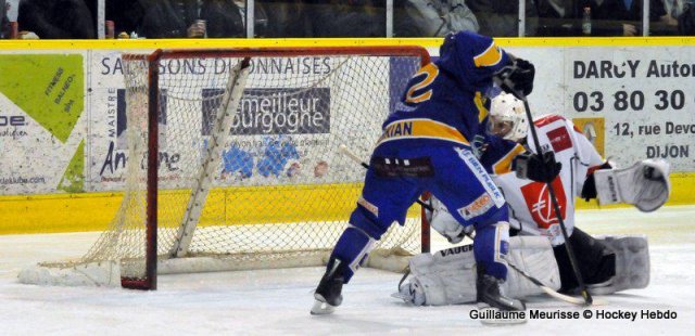 Photo hockey match Dijon  - Amiens  le 15/11/2013