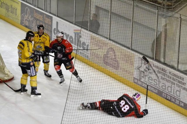 Photo hockey match Epinal  - Rouen le 13/11/2013