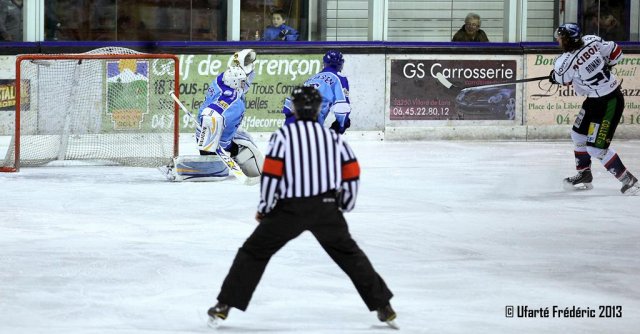 Photo hockey match Villard-de-Lans - Caen  le 17/11/2013