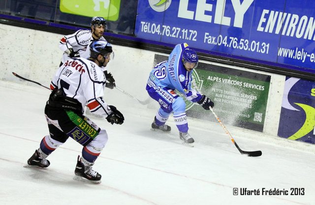 Photo hockey match Villard-de-Lans - Caen  le 17/11/2013