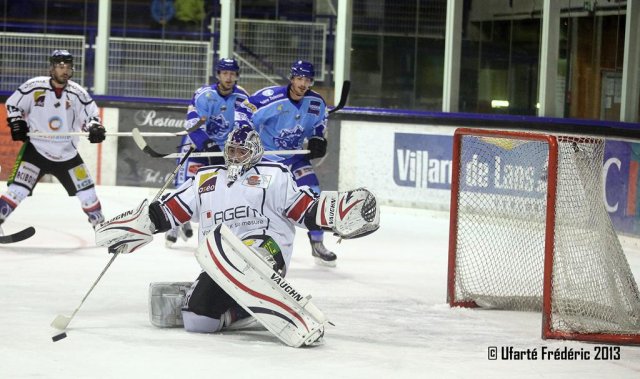 Photo hockey match Villard-de-Lans - Caen  le 17/11/2013