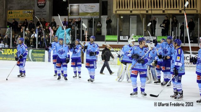 Photo hockey match Villard-de-Lans - Caen  le 17/11/2013
