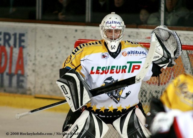 Photo hockey match Briançon  - Rouen le 02/12/2008