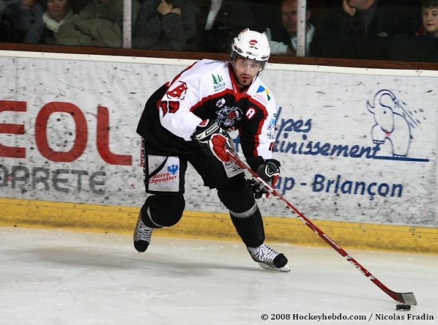 Photo hockey match Briançon  - Rouen le 02/12/2008