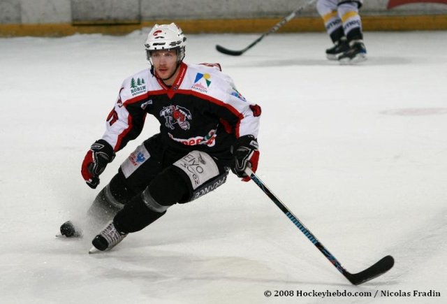 Photo hockey match Briançon  - Rouen le 02/12/2008