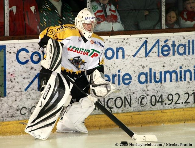 Photo hockey match Briançon  - Rouen le 02/12/2008