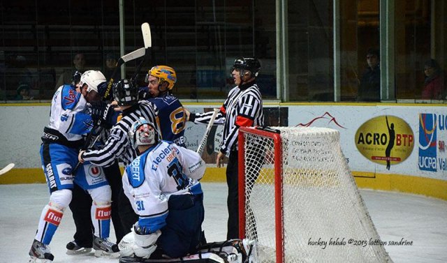 Photo hockey match Chamonix  - Gap  le 17/11/2013