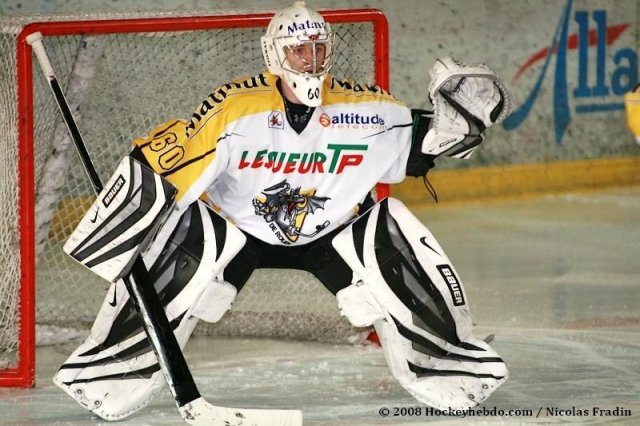 Photo hockey match Briançon  - Rouen le 02/12/2008