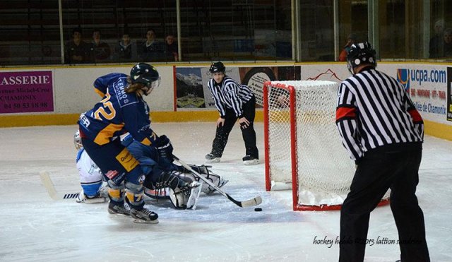 Photo hockey match Chamonix  - Gap  le 17/11/2013