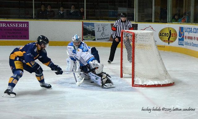 Photo hockey match Chamonix  - Gap  le 17/11/2013