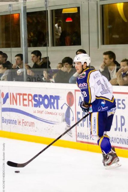 Photo hockey match Anglet - Reims le 16/11/2013