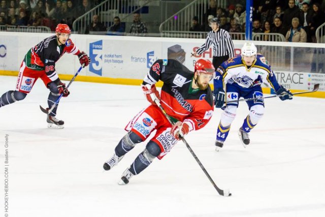 Photo hockey match Anglet - Reims le 16/11/2013