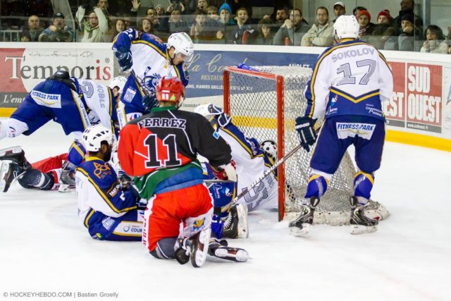 Photo hockey match Anglet - Reims le 16/11/2013