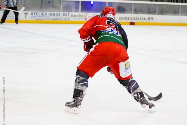 Photo hockey match Anglet - Reims le 16/11/2013