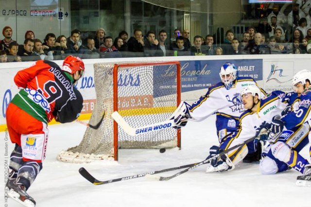 Photo hockey match Anglet - Reims le 16/11/2013