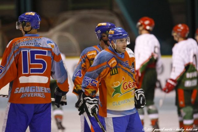 Photo hockey match Clermont-Ferrand - Cergy-Pontoise le 16/11/2013