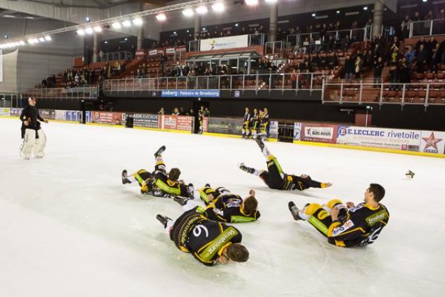 Photo hockey match Strasbourg  - Brest  le 15/11/2013