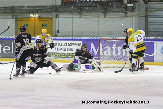 Photo hockey match Rouen - Strasbourg  le 17/11/2013