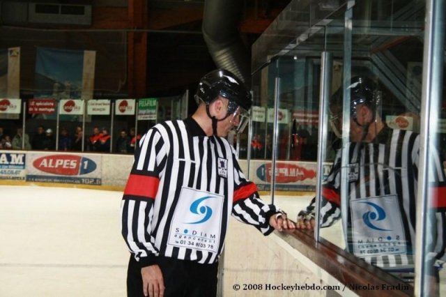 Photo hockey match Briançon  - Rouen le 02/12/2008