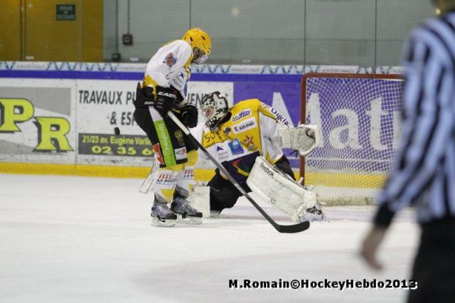Photo hockey match Rouen - Strasbourg  le 17/11/2013
