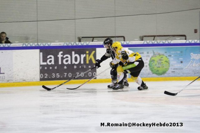 Photo hockey match Rouen - Strasbourg  le 17/11/2013