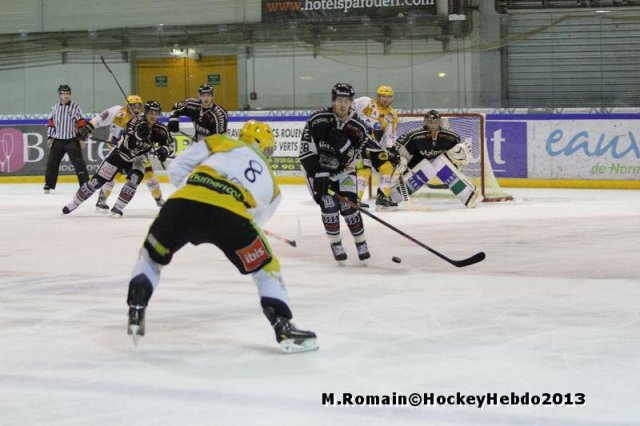 Photo hockey match Rouen - Strasbourg  le 17/11/2013