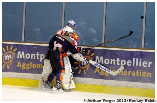 Photo hockey match Montpellier  - Nice le 16/11/2013