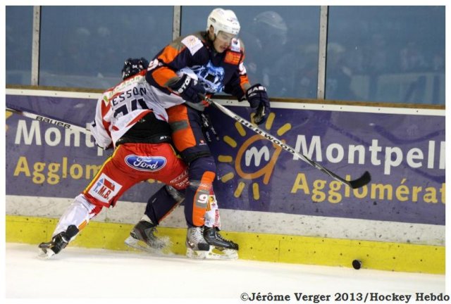 Photo hockey match Montpellier  - Nice le 16/11/2013
