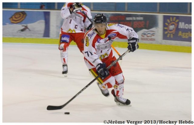 Photo hockey match Montpellier  - Nice le 16/11/2013