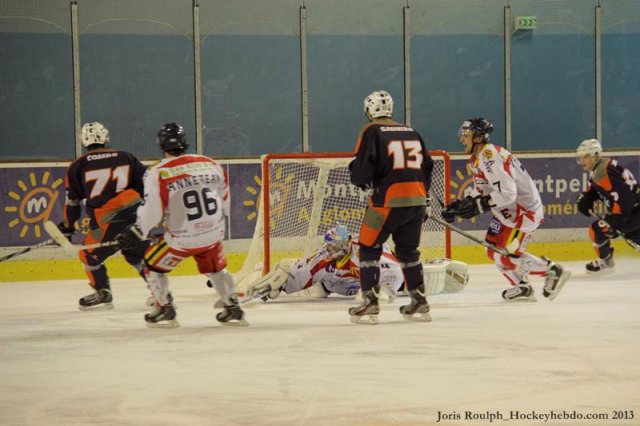 Photo hockey match Montpellier  - Nice le 16/11/2013