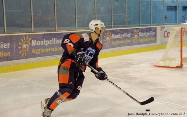 Photo hockey match Montpellier  - Nice le 16/11/2013