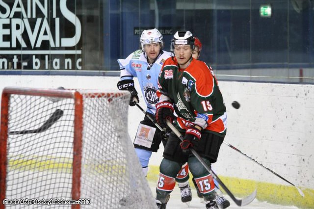 Photo hockey match Mont-Blanc - Briançon  le 20/11/2013