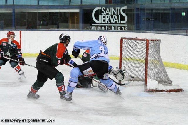 Photo hockey match Mont-Blanc - Briançon  le 20/11/2013