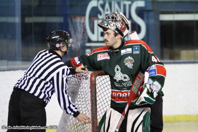 Photo hockey match Mont-Blanc - Briançon  le 20/11/2013