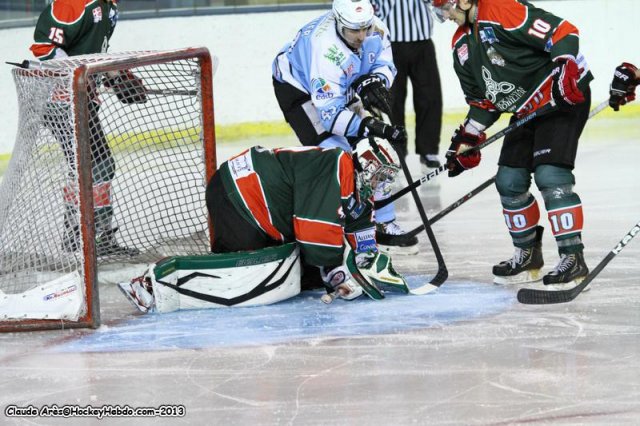 Photo hockey match Mont-Blanc - Briançon  le 20/11/2013